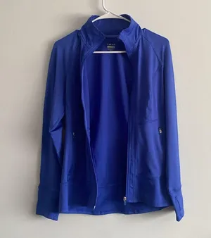 Royal Blue Lightweight Athletic Jacket thumbnail 6