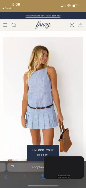 Fancy D Boutique Belted Mini Dress thumbnail 4