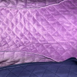 The North Face quilted jacket coat fitted purple osito lined two tone large thumbnail 7