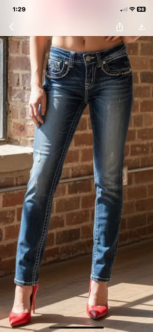 Miss Me Jeans Boot Cut Distressed Jeans 27 thumbnail 3