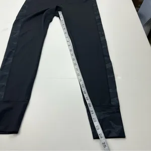 Vuori Womens Asymmetric‎ Block Leggings Black Camo Camouflage Small Athletic thumbnail 5