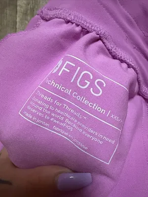 FIGS Pink Cloud 
Two Piece Scrub Set thumbnail 4
