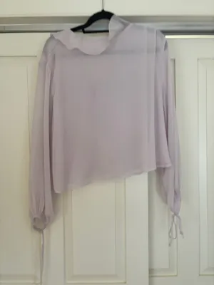 Old Navy Sheer Blouse thumbnail 5