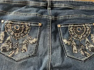 Copper Flash Jeans Dream Catcher Blue Size 14 thumbnail 6