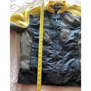 BMW Air Flow 2 Women's Size 8R Motorcycle Jacket Padding Armor Yellow RARE thumbnail 4