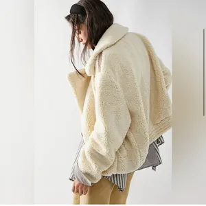 NWT ⭐️FREE PEOPLE⭐️ Joplin Cozy Jacket In‎ Ivory thumbnail 3