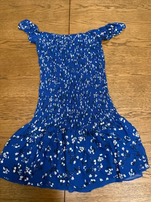 ZARA Off Shoulder / Floral Mini Dress thumbnail 1