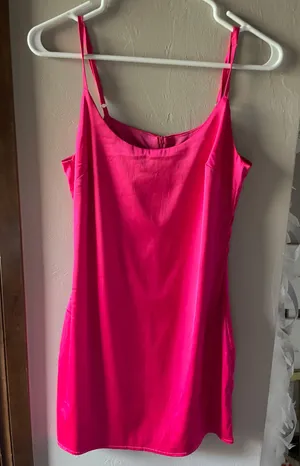 Missguided Pink Mini Dress thumbnail 1