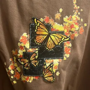 ✨Country Store Butterfly Crewneck Sz Large Sweatshirt Embroidery Logo✨ thumbnail 9