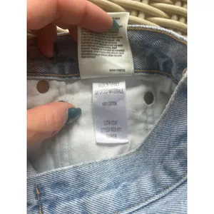 AGOLDE Parker Vintage Cut Off Denim Shorts Size 27 boho distressed designer thumbnail 9