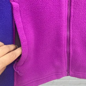 North Face FlashDry Fleece Jacket Purple Pink S Cozy Athletic Outdoor Retro thumbnail 12