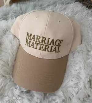 Marriage Material Hat Tan thumbnail 1