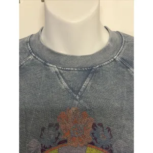 Billabong X The Salty Blonde Faded Blue Long Sleeve Relaxed Sweatshirt- Small thumbnail 3