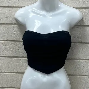 Princess Polly Black Strapless Top size 2 thumbnail 6