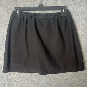 Nike Vintage Wkman Medium‎ Black Mini Tennis athletic Skirt thumbnail 2