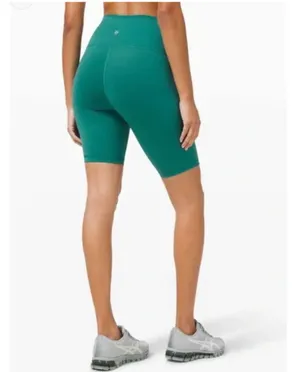 Lululemon Athletica Wunder Train High-Rise Shorts Kelly Green size 6 thumbnail 2