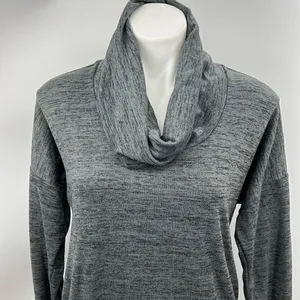 Athleta small cowl neck thumb hole sweater thumbnail 2