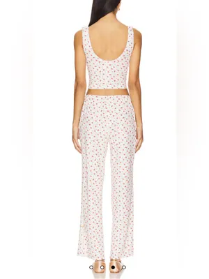 Intimately by Free People Fresh In Love Lounge Set Off White Med NWT STITCH FIX thumbnail 2