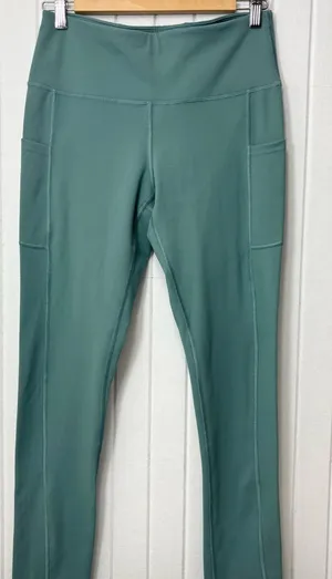 Iuga High-Waist Active Leggings in‎ Dusty Teal Size L thumbnail 1