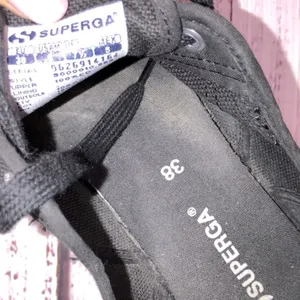 Super GA black sneakers size 38 thumbnail 8