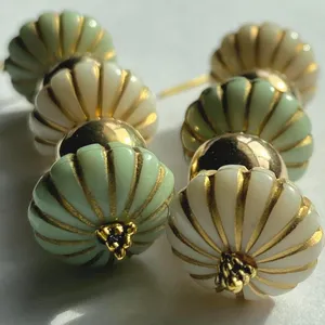 retro vintage style acrylic beads lightweight dangle earrings❤️ thumbnail 3