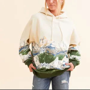 Modish Rebel Mont Blanc Mountain Hooded Sweatshirt – Size Small thumbnail 4