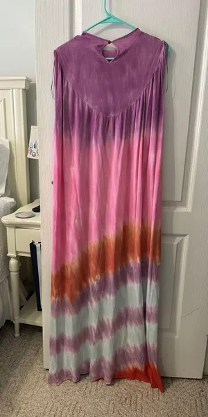 ZARA Knit Tie Dye Dress thumbnail 3