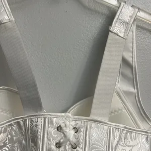 02 Collection White Bridal Bustier Large NWOT thumbnail 10