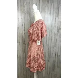 NWT Billabong Tomorrows End Mini Dress Women's XS Geometric‎ Boho Summer Casual thumbnail 8