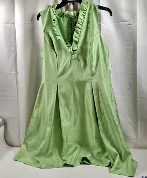 Jessica Howard Ruffle-Neck Cocktail Dress thumbnail 1
