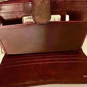 Burton Brown Leather Wallet Set thumbnail 3