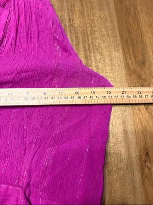 Anthropologie Maeve | Batavia Fuchsia Sleeveless Tunic | Women's Small thumbnail 5