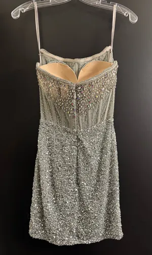 Ashley Lauren Homecoming Dress Style #4564 thumbnail 4
