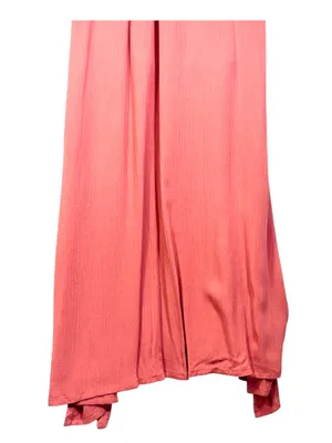 LULUS Women’s Lost In Paradise Rusty Rose V-neck Maxi Dress Size Medium thumbnail 10