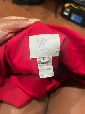 Red Dress Size 6 thumbnail 4