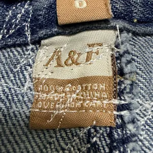 Vintage Abercrombie & Fitch Mini‎ Skirt Womens Size 6 Blue Denim Pleated Y2K 90s thumbnail 6