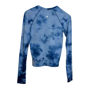 Lululemon Swiftly Tech Long Sleeve Shirt 2.0 Race Length Marble Dye Commander thumbnail 4