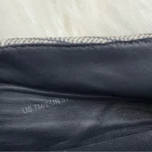 Vince Blair Gray Woven Canvas Slip On Sneaker 7 thumbnail 3
