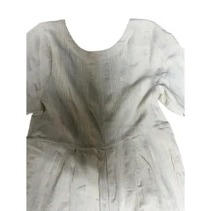 Free People Shiloh Cotton & Linen Jumpsuit‎ Summer Khaki Women's Size Medium thumbnail 3