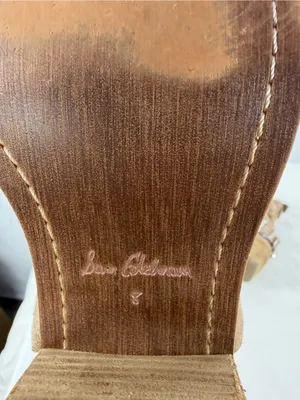 Sam Edelman‎ Bellamie Suede Square Toe Bootie in Taupe Size 8 thumbnail 7