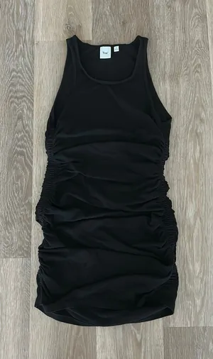 TNA Aritzia Dress Mini Black thumbnail 1