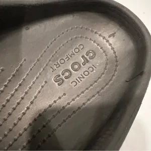 Crocs Classic Clog Women's 10 Slate Grey Includes All Charms‎ Princess Unicorn thumbnail 2