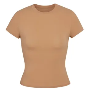 NWT SKIMS Fits Everybody T-Shirt Skimming Color Sienna Tan- Size 2XL thumbnail 1
