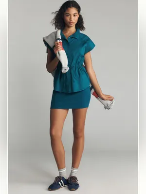 Anthropologie Sundry Sporty Twofer Mini Dress thumbnail 2