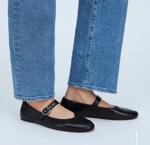 Madewell The Remy Mary Jane Flats thumbnail 1