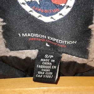 1 Madison Coat Parka Expedition Heritage Media Black Rutched Cargo Jacket thumbnail 6