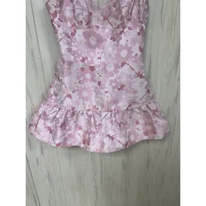 Amanda Uprichard Champagne Skirt Romper Cherry Blossom Brocade Coquette Medium thumbnail 5