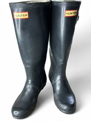 Hunter Original Tour Tall Boot size 6Mens 7 women’s. thumbnail 1