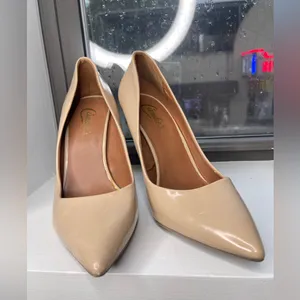 Candie's Nude Pointed Toe Stiletto Heels thumbnail 4