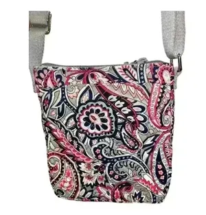 Vera Bradley Iconic Turnabout, Shoulder Bag, Microfibre Women's floral colorful thumbnail 5
